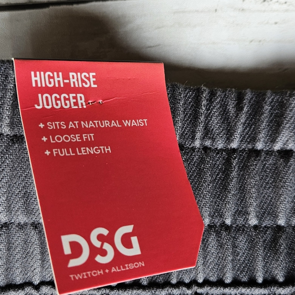 Grey DSG High‎ Rise Jogger Sz Small - Picture 6 of 6